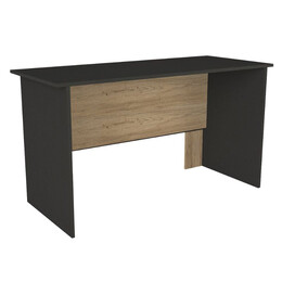Γραφείο Εργασίας Epito Megapap Χρώμα Ανθρακί - Sepet oak 140x59,6x76,8εκ.