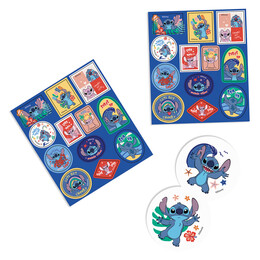 AS Σετ Ζωγραφικής Disney Stitch Σε Διάφανη Τσάντα Για 3+ Χρονών