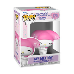 Funko Pop! Sanrio:(50th Ann.) Kuromi (20th Ann.) - my Melody  #120 Vinyl Figure