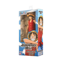 Bandai Anime Heroes Mega World Collectable: one Piece - Monkey d. Luffy Action Figure (38331)