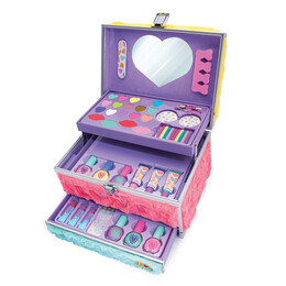 Happi Hobbi Θήκη ομορφιάς με 50 Αξεσουάρ Για 6+ Χρονών