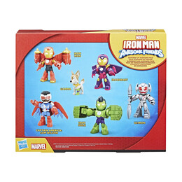 Hasbro Marvel Iron man and his Awesome Friends: Armored up Avengers Pack - Figures (G1255)