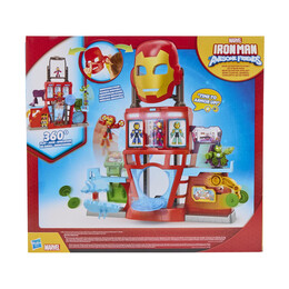 Hasbro Marvel Iron man and his Awesome Friends:  Iron Quarters Playset - Playset (G1259)