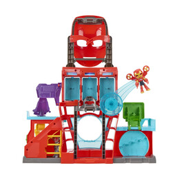Hasbro Marvel Iron man and his Awesome Friends:  Iron Quarters Playset - Playset (G1259)