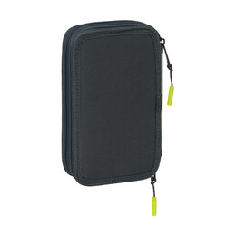 Safta Double Filled Pencil Case 29 Pcs. Real Madrid Equip. 25/26