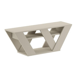 Έπιπλο Τηλεόρασης Pipralla Megapap Χρώμα Ανοιχτό Καρυδί 110x30x40εκ.