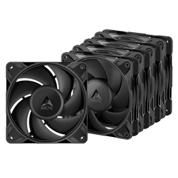 Arctic p12 pro pst - 5 Pack - Black 120mm 3000 rpm pwm Case fan