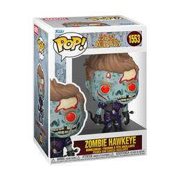 Funko Pop! Marvel: Marvel Zombies - Zombie Hawkeye #1553 Bobble-Head Vinyl Figure