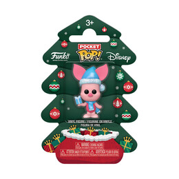 Funko Pocket Pop! Surprise: Winnie the Pooh - Piglet (Holiday Tree) Vinyl Figure