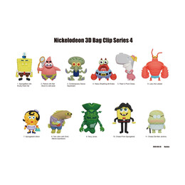 Monogram: Nickelodeon - Spongebob Squarepants (Blind Bag/random) 3d Foam bag Clips Figures