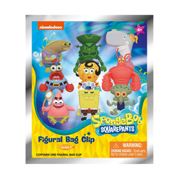 Monogram: Nickelodeon - Spongebob Squarepants (Blind Bag/random) 3d Foam bag Clips Figures