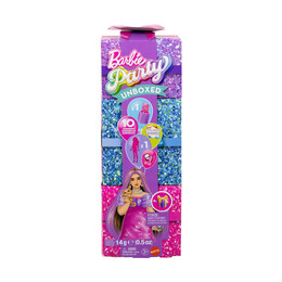 Mattel Barbie: Reveal Glam Party Series Barbie: Party Unboxed Glam Party - Curvy (Jfy67)