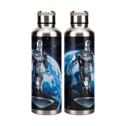 Paladone: Fantastic 4 - Silver Surfer Metal Water Bottle (Pp14787mu)