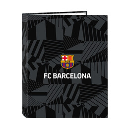 Safta: F.c.barcelona - Folio Cardboard 4 Rings Binder Black (512426067)