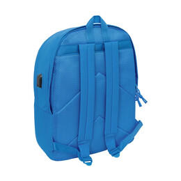 Safta: F.c.barcelona - Laptop Double Backpack (40cm) Blue + usb (642486820)