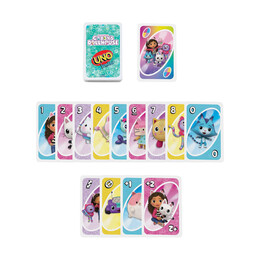 Mattel Uno: uno Junior - Gabby's Dollhouse (Jlh17)