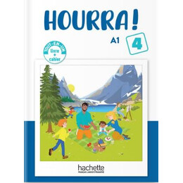 Hourra! Tout-en-un 4 Livre + Cahier