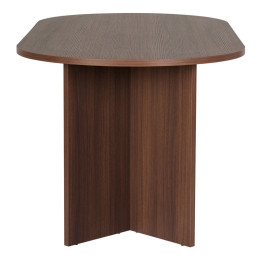 Τραπέζι Sablin Megapap Χρώμα Καρυδί 180x89,5x75εκ.