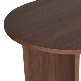 Τραπέζι Sablin Megapap Χρώμα Καρυδί 180x89,5x75εκ.