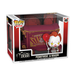 Funko Pop! Town: Welcome to Derry - Pennywise & Wagon #49 Vinyl Figure