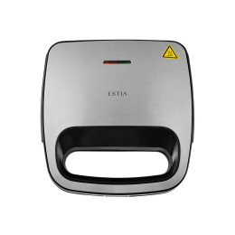 Estia Τοστιερα Black & Inox 2 Θεσεων 750w