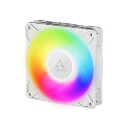 Arctic p12 pro a-Rgb(white)  - pwm 120mm Case fan - Fluid Dynamic Bearing - max 3000 rpm - pwm Regul