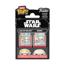 Funko Bitty Pop! 2-Pack Disney: Star Wars - Luke Skywalker & Wampa Vinyl Figures