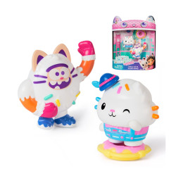Spin Master Gabby's Dollhouse: the Movie - 'cakey Cat' & 'cookie Bobby' (20151834)