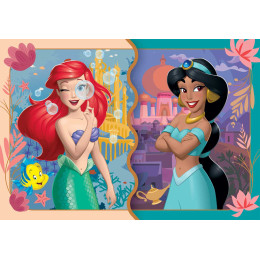 Clementoni Παιδικό Παζλ Super Color Disney Princess 2x20 τμχ
