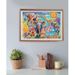 Clementoni Παζλ Museum Collection Vincent Van Gogh: Έναστρη Νύχτα Πάνω Από Το Ρήνο 1000 τμχ - Compac