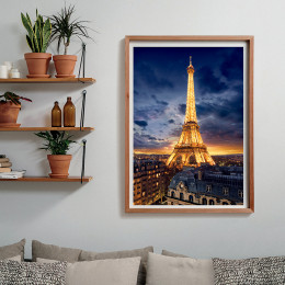 Clementoni Παζλ High Quality Collection Πύργος του Αίφελ 1000 τμχ - Compact Box