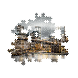 Clementoni Παζλ High Quality Collection New York Skyline 1000 τμχ - Compact Box