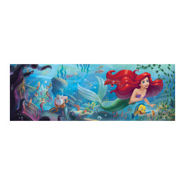 Clementoni Παζλ Panorama High Quality Collection Disney Η Μικρή Γοργόνα 1000 τμχ - Compact Box