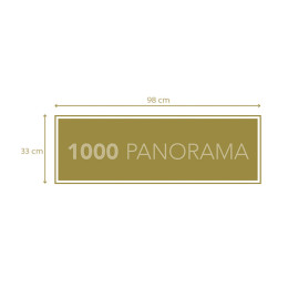 Clementoni Παζλ Panorama High Quality Collection Disney Η Μικρή Γοργόνα 1000 τμχ - Compact Box
