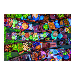 Clementoni Παζλ High Quality Collection Πλεούμενη Αγορά 1000 τμχ - Compact Box