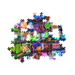 Clementoni Παζλ High Quality Collection Πλεούμενη Αγορά 1000 τμχ - Compact Box