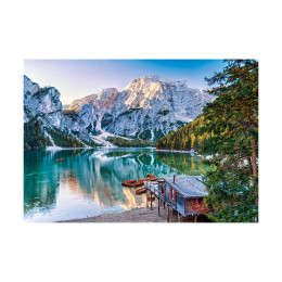 Clementoni Παζλ High Quality Collection Σμαραγδένια Λίμνη Μπράις 1000 τμχ - Compact Box