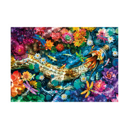 Clementoni Παζλ High Quality Collection Ο Ποταμός Κόι 1000 τμχ - Compact Box