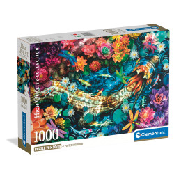 Clementoni Παζλ High Quality Collection Ο Ποταμός Κόι 1000 τμχ - Compact Box