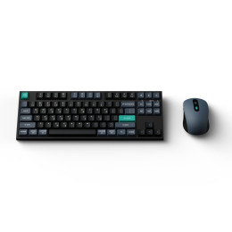 Keychron b33 Combo (Kcbd1-gr) Wireless Keyboard and Mouse 80% gr Layout Black-Green