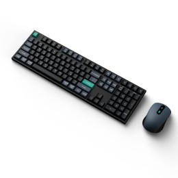 Keychron b36 Combo (Kcbd2-gr) Wireless Keyboard and Mouse 100% gr Layout Black-Green