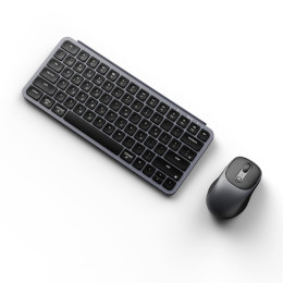 Keychron b1 pro Combo (Kcbd3-gr) Ultraslim Wireless Keyboard and Mouse 75% gr - Space Grey