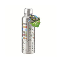 Paladone Minecraft Metal Water Bottle (500ml) (Pp7995mcfv3)
