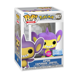 Funko Pop! Games: Pokemon - Aipom (Flocked) (Special Edition) #947 Vinyl Figure