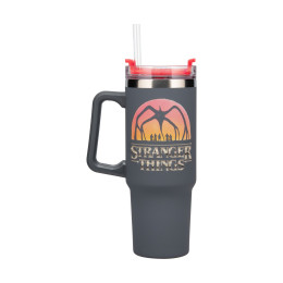 Paladone: Stranger Things 5 - 900ml Insulated cup and Straw (Pp14605st)