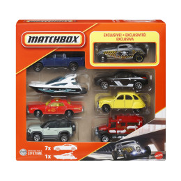 Mattel Matchbox - '78 Dodge Monaco Police Vehicle set of 8 (Jct90)