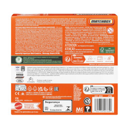 Mattel Matchbox - '78 Dodge Monaco Police Vehicle set of 8 (Jct90)