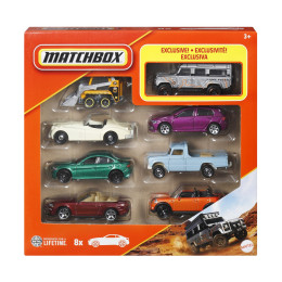 Mattel Matchbox - Defender Land Rover 110 Vehicle set of 8 (Jct83)