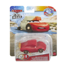 Mattel Disney Cars on the Road: Color Changers - Cave Lightning Mcqueen Vehicle (Jhg32)