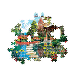 Clementoni Παζλ High Quality Collection Κάστρο Χιμέτζι Την Άνοιξη 1000 τμχ - Compact Box